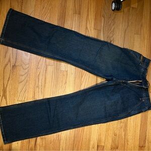 Ariat Men's Dark Blue Straight Jeans